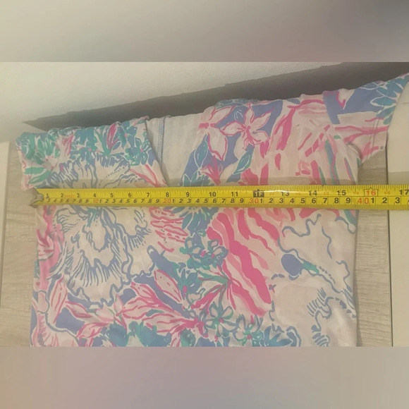 Lilly Pulitzer Sophiletta Dress Small Viva La Lilly Colorful Beachy Tropical Sm - Picture 5 of 8